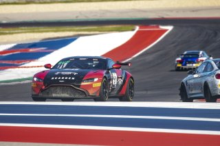 #91 GT4 SprintX, Pro-Am, Rearden Racing, Jeff Burton, Vesko Kozarov, Aston Martin Vantage GT4, 2020 SRO Motorsports Group - Circuit of the Americas, Austin TX
 | 
