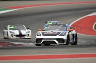 #23 GT4 SprintX, Pro-Am, TRG - The Racers Group, Craig Lyons, Spencer Pumpelly, Porsche 718 Cayman GT4, 2020 SRO Motorsports Group - Circuit of the Americas, Austin TX
 | SRO Motorsports Group