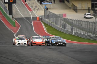 #2 GT4 SprintX, Pro-Am, GMG Racing, Jason Bell, Andrew Davis, Porsche 718 Cayman GT4, 2020 SRO Motorsports Group - Circuit of the Americas, Austin TX
 | SRO Motorsports Group