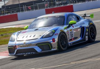 #66 GT4 Sprin,t TRG - The Racers Group, Spencer Pumpelly, Porsche 718 Cayman GT4SRO Motorsports Group America, St. Pete Grand Prix, St. Petersburg, FL, March 2020 | Brian Cleary/SRO