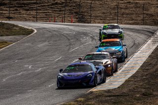 #30 McLaren 570s GT4 of Erin Vogel and Michael Cooper, Flying Lizard Motorsports, GT4 SprintX Pro-Am, 2020 SRO Motorsports Group - Sonoma Raceway, Sonoma CA
 | Brian Cleary                                             
