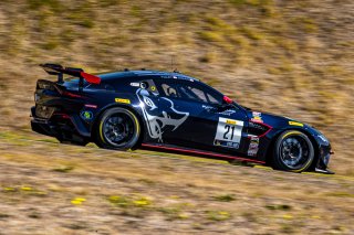 #21 Aston Martin Vantage GT4 of Michael Dinan and Robby Foley, Flying Lizard Motorsports, GT4 SprintX Pro-Am, 2020 SRO Motorsports Group - Sonoma Raceway, Sonoma CA
 | Brian Cleary    