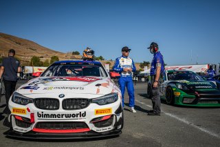 #82 BMW M4 GT4 of James Walker Jr and Bill Auberlen, BimmerWorld, GT4 SprintX Pro-Am, 2020 SRO Motorsports Group - Sonoma Raceway, Sonoma CA
 | Brian Cleary                                             