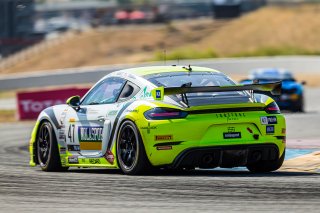 #47 Porsche 718 Cayman GT4 of Matt Travis and Jason Hart, NOLASPORT, GT4 SprintX, Pro-Am, 2020 SRO Motorsports Group - Sonoma Raceway, Sonoma CA
 | Brian Cleary      