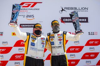#7 Porsche 718 Cayman GT4 of Sean Gibbons and Zac Anderson, NOLASPORT, GT4 SprintX, 2020 SRO Motorsports Group - Sonoma Raceway, Sonoma CA
 | Brian Cleary      