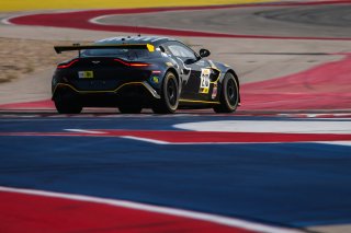#210 Aston Martin Vantage GT4 of Michael Dinan, Flying Lizard Motorsports, GT4 Sprint Am, SRO America, Circuit of the Americas, Austin TX, September 2020.
 | Sarah Weeks/SRO             
