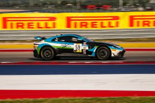 #59 Aston Martin Vantage GT4 of Paul Terry, Rearden Racing, GT4 Sprint, Am, SRO America, Circuit of the Americas, Austin TX, September 2020.
 | Sarah Weeks/SRO             