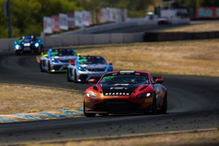 #91 Aston Martin Vantage GT4 of Jeff Burton and Vesko Kozarov,  Rearden Racing, GT4 SprintX Pro-Am,   
2020 SRO Motorsports Group - Sonoma Raceway, Sonoma CA | Fabian Lagunas/SRO