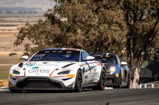 #15 Aston Martin Vantage GT4 of Bryan Putt and Kenton Koch, Bsport Racing, GT4 SprintX Pro-Am, 2020 SRO Motorsports Group - Sonoma Raceway, Sonoma CA
 | Regis Lefebure/SRO                                       