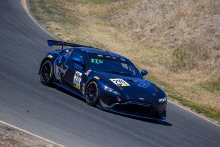 #210 Aston Martin Vantage GT4 of Michael Dinan, Flying Lizard Motorsports, GT4 Sprint Am, 2020 SRO Motorsports Group - Sonoma Raceway, Sonoma CA
 | Brian Cleary/SRO  