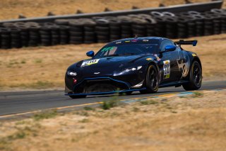 #210 Aston Martin Vantage GT4 of Michael Dinan, Flying Lizard Motorsports, GT4 Sprint Am,    
2020 SRO Motorsports Group - Sonoma Raceway, Sonoma CA | Fabian Lagunas/SRO