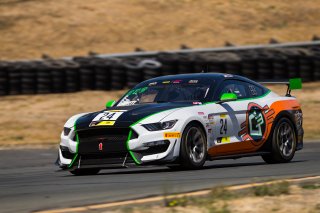 #24 Ford Mustang GT4 of Frank Gannett, Ian Lacy Racing, GT4 Sprint Am,     
2020 SRO Motorsports Group - Sonoma Raceway, Sonoma CA | Fabian Lagunas/SRO