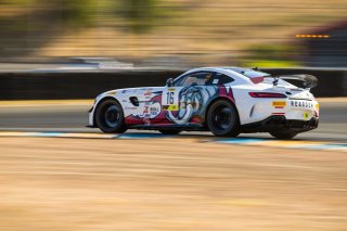 #16 Mercedes-AMG GT4 of John Allen and Kris Wilson, Rearden Racing, GT4 SprintX Am,    
2020 SRO Motorsports Group - Sonoma Raceway, Sonoma CA | Fabian Lagunas/SRO