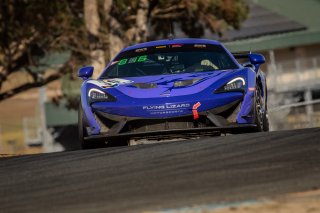 #30 McLaren 570s GT4 of Erin Vogel and Michael Cooper, Flying Lizard Motorsports, GT4 SprintX Pro-Am, 2020 SRO Motorsports Group - Sonoma Raceway, Sonoma CA
 | Regis Lefebure/SRO                                       