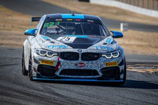 #25 BMW M4 GT4 of Cole Ciraulo and Tim Barber, CCR Team TFB, GT4 SprintX, 2020 SRO Motorsports Group - Sonoma Raceway, Sonoma CA
 | Brian Cleary    