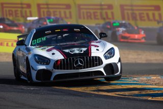 #16 Mercedes-AMG GT4 of John Allen and Kris Wilson, Rearden Racing, GT4 SprintX Am, SRO America, Sonoma Raceway, Sonoma CA, Aug 2020.
 | SRO Motorsports Group