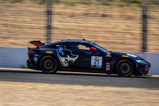 #21 Aston Martin Vantage GT4 of Michael Dinan and Robby Foley, Flying Lizard Motorsports, GT4 SprintX Pro-Am, 2020 SRO Motorsports Group - Sonoma Raceway, Sonoma CA
 | Brian Cleary                                             