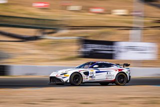 #15 Aston Martin Vantage GT4 of Bryan Putt and Kenton Koch, Bsport Racing, GT4 SprintX Pro-Am, 2020 SRO Motorsports Group - Sonoma Raceway, Sonoma CA
 | Brian Cleary      