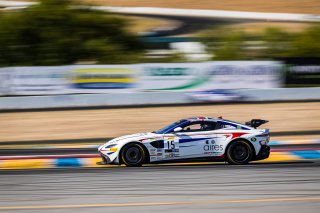 #15 Aston Martin Vantage GT4 of Bryan Putt and Kenton Koch, Bsport Racing, GT4 SprintX Pro-Am, 2020 SRO Motorsports Group - Sonoma Raceway, Sonoma CA
 | Brian Cleary      