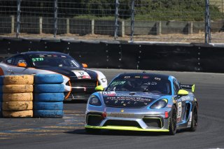 #66 Porsche 718 Cayman GT4 of Spencer Pumpelly, TRG, GT4 Sprint, 2020 SRO Motorsports Group - Sonoma Raceway, Sonoma CA
 | Brian Cleary    