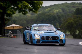 #79 Mercedes-AMG GT4 of Christopher Gumprecht, C.G. Racing Inc, GT4 Sprint Am, SRO America, Road America, Elkhart Lake, WI, July 2020.
 | SRO Motorsports Group