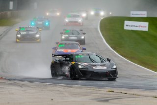 #10 McLaren 570s GT4 of Michael Cooper, Blackdog Speed Shop, GT4 Sprint Pro,  SRO America, Road America,  Elkhart Lake,  WI, July 2020. | Fabian Lagunas/SRO