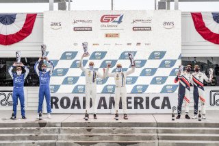 #28 BMW M4 GT4 of Nick Wittmer and Harry Gottsacker, ST Racing, GT4 SprintX, SRO America, Road America, Elkhart Lake, WI, July 2020.
 | SRO Motorsports Group