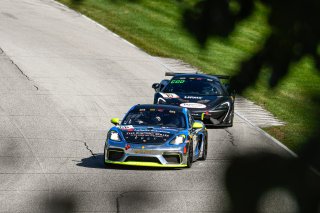 #66 Porsche 718 Cayman GT4 of Spencer Pumpelly, TRG, GT4 Sprint, SRO America, Road America, Elkhart Lake, WI, August 2020.
 | SRO Motorsports Group
