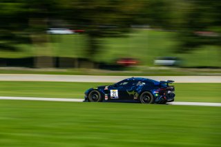 #21 Aston Martin Vantage GT4 of Michael Dinan and Robby Foley, Flying Lizard Motorsports, GT4 SprintX Pro-Am,   SRO America, Road America,  Elkhart Lake,  WI, July 2020. | Fabian Lagunas/SRO