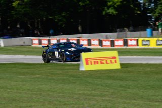 #21 Aston Martin Vantage GT4 of Michael Dinan and Robby Foley, Flying Lizard Motorsports, GT4 SprintX Pro-Am, SRO America, Road America, Elkhart Lake, WI, August 2020.
 | SRO Motorsports Group