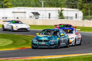 #38 BMW M4 GT4 of Samantha Tan and Jon Miller, ST Racing, GT4 SprintX, SRO America, Road America,  Elkhart Lake,  WI, July 2020. | Fabian Lagunas/SRO