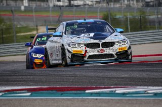 #25 BMW M4 GT4 of Cole Ciraulo and Tim Barber, CCR Team TFB, GT4 SprintX, SRO America, Circuit of the Americas, Austin TX, September 2020.
 | Brian Cleary/SRO