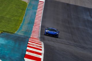 #30 McLaren 570s GT4 of Erin Vogel and Michael Cooper, Flying Lizard Motorsports, GT4 SprintX Pro-Am, SRO America, Circuit of the Americas, Austin TX, September 2020.
 | Brian Cleary/SRO