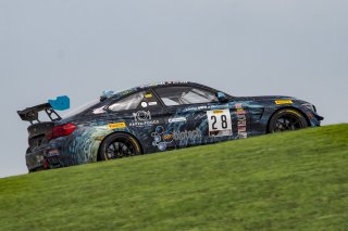 #28 BMW M4 GT4 of Nick Wittmer and Harry Gottsacker, ST Racing, GT4 SprintX, SRO America, Circuit of the Americas, Austin TX, September 2020.
 | Brian Cleary/SRO