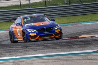 #19 BMW M4 GT4 of Sean Quinlan and Greg Liefooghe, Stephen Cameron Racing, GT4 Sprint Pro-Am, SRO America, Circuit of the Americas, Austin TX, September 2020.
 | Brian Cleary/SRO