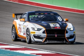 #12 Ford Mustang GT4 of Drew Staveley, Ian Lacy Racing, GT4 Sprint Pro, SRO America, Circuit of the Americas, Austin TX, September 2020.
 | Brian Cleary/SRO
