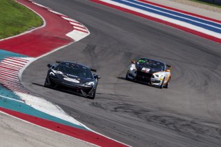 #10 McLaren 570s GT4 of Michael Cooper, Blackdog Speed Shop, GT4 Sprint Pro, SRO America, Circuit of the Americas, Austin TX, September 2020.
 | Brian Cleary/SRO