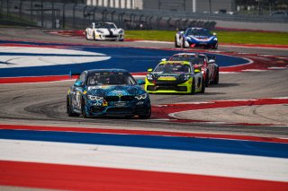 #28 BMW M4 GT4 of Nick Wittmer and Harry Gottsacker, ST Racing, GT4 SprintX, SRO America, Circuit of the Americas, Austin TX, September 2020.
 | SRO Motorsports Group