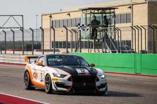 #12 Ford Mustang GT4 of Drew Staveley, Ian Lacy Racing, GT4 Sprint Pro, SRO America, Circuit of the Americas, Austin TX, September 2020.
 | Sarah Weeks/SRO             