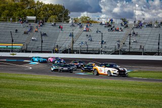 #12 Ford Mustang GT4 of Drew Staveley, Ian Lacy Racing, GT4 Sprint Pro, SRO, Indianapolis Motor Speedway, Indianapolis, IN, September 2020.
 | Regis Lefebure/SRO                                       