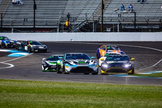 #59 Aston Martin Vantage GT4 of Paul Terry, Rearden Racing, GT4 Sprint, Am, SRO, Indianapolis Motor Speedway, Indianapolis, IN, September 2020.
 | Regis Lefebure/SRO                                       