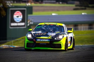 #47 Porsche 718 Cayman GT4 CLUBSPORT MR of Matt Travis and Jason Hart, NOLASPORT, Pro-Am, Pirelli GT4 America, SRO America Sonoma Raceway, Sonoma, CA, March 2021.   | Fabian Lagunas 2021