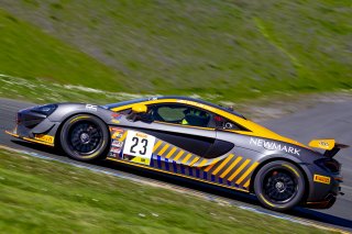 #23 McLaren 570S GT4 of Cavan O'Keefe and Memo Gidley, Motorsport USA, Am, Pirelli GT4 America,SRO America Sonoma Raceway, Sonoma, CA, March 2021.   | Brian Cleary/BCPix.com