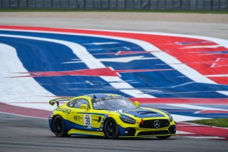 #39 Mercedes-AMG GT4 of Chris Cagnazzi and Guy Cosmo, RENNTech Motorsports, Pro-Am, Pirelli GT4 America, SRO America, Circuit of the Americas, Austin, Texas, April May 2021. | SRO Motorsports Group