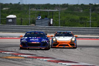 #8 Audi R8 LMS GT4 of Elias Sabo and Andy Lee, GMG Racing, Pro-Am, Pirelli GT4 America, SRO America, Circuit of the Americas, Austin, Texas, April May 2021. | SRO Motorsports Group