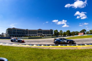 #24 Aston Martin Vantage AMR GT4 of Gray Newell and Ian James, Heart of Racing Team, Pro-Am, Pirelli GT4 America, SRO America, Sebring International Raceway, Sebring, FL, September 2021.
 | Brian Cleary/SRO