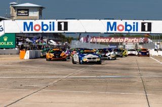 #11 BMW M4 GT4 of Stevan McAleer and Toby Grahovec, Classic BMW, SL, Pirelli GT4 America, \SRO America, Sebring International Raceway, Sebring, FL, September 2021.
 | Regis Lefebure/SRO