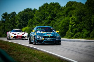 #38 BMW M4 GT4 of Nick Wittmer and Tomas Mejia,ST Racing, SL, Pirelli GT4 America, SRO America, VIRginia International Raceway, Alton, VA, June 2021. | Fabian Lagunas/SRO