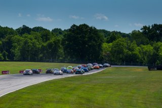 Field, Race 2, Pirelli GT4 America, SRO America, VIRginia International Raceway, Alton, VA, June 2021. | Fabian Lagunas/SRO