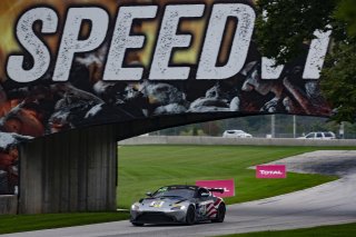 #09 Aston Martin Vantage AMR GT4 of Paul Kiebler, Automatic Racing, GT America Powered by AWS, GT4, SRO America, Road America, Elkhart Lake, Aug 2021.
 | Brian Cleary/SRO